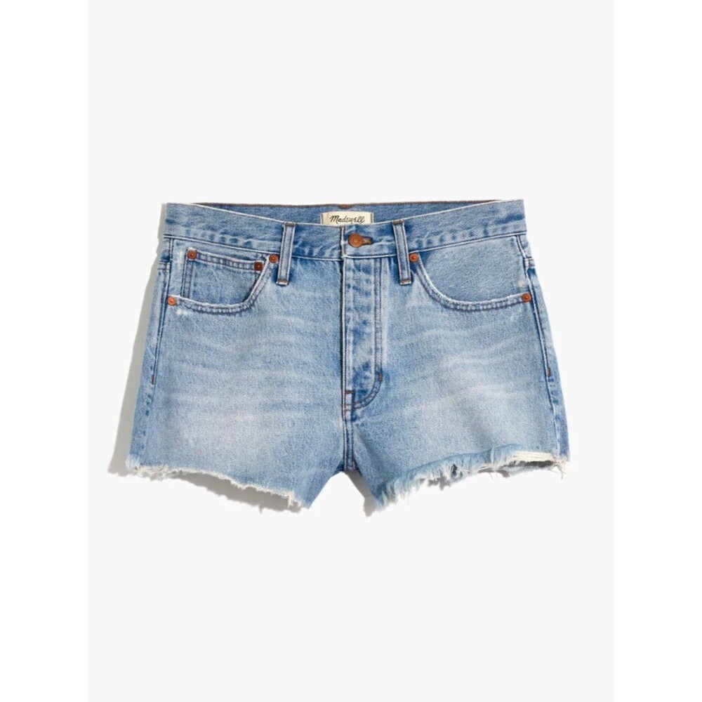 Madewell Relaxed Denim Shorts in Cedarcroft Wash: Rigid Sz 27